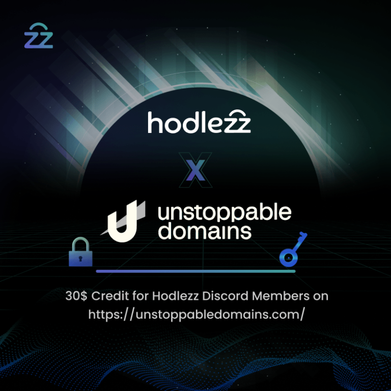 Hodlezz and Unstoppable Domains prizes